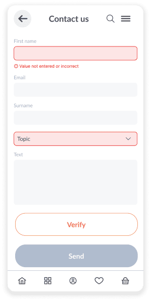 Feedback form