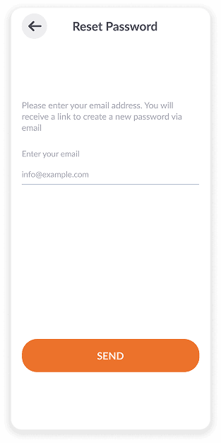 Recover password